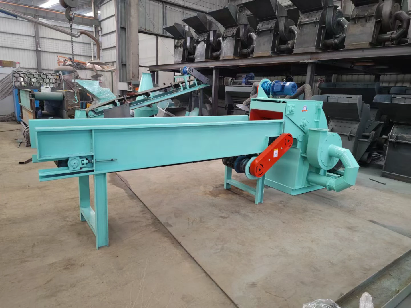 Multi functional wood crusher 